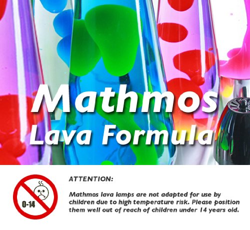 Astro Lavalampe Matt Schwarz NEU! in Klar Blau Türkis Lava Formula