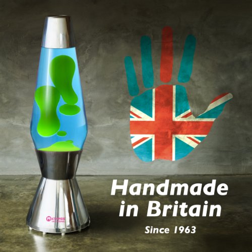 Astro Lavalampe Grün Blau von Mathmos (groß) 2