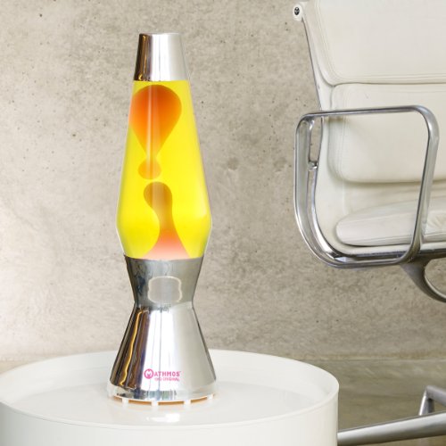 Astro Lavalampe NEU! In Gelb Rosa Orange - das Original 2