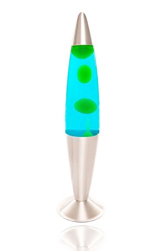 45cm hohe Lavalampe „Jenny“ – (Blau/Grün)