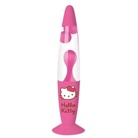 Hello Kitty Lavalampe Fuchsia Magma Leuchte Lava Motion Lamp – (PINK/KLAR)