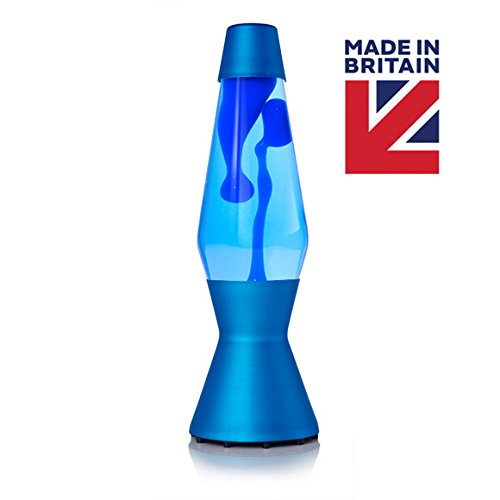 Mathmos Electric Blau Heritage Astro Lavalampe – (Blau/Blau)