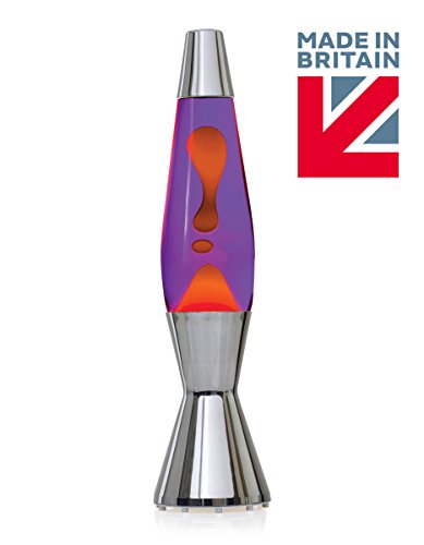 Mathmos Astrobaby Lavalampe Das Original – (Violett/Orange)