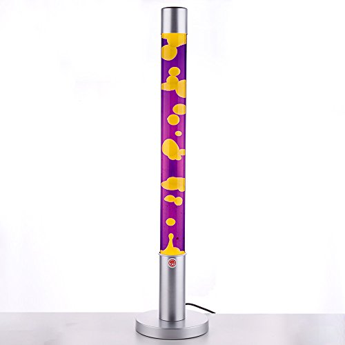 MIA Light Lava Leuchte 760mm/ 1x40W/ Lila/ Orange/ Lavaleuchte Magma Deko Leuchte - 2