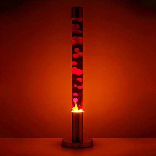 MIA Light Lava Leuchte 760mm/ 1x40W/ Lila/ Orange/ Lavaleuchte Magma Deko Leuchte - 8