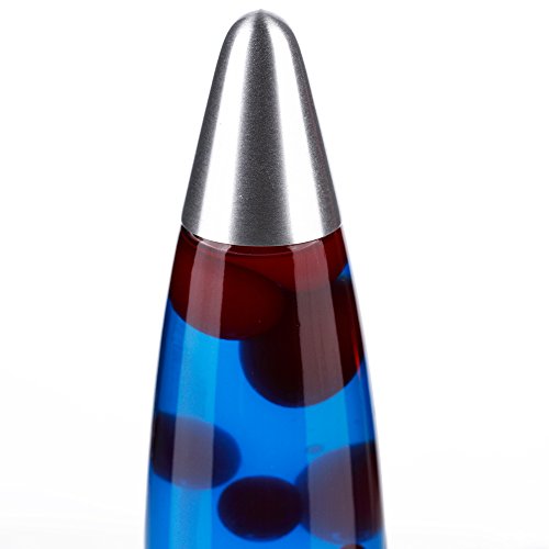 MIA Light Lava Retro/ Blau/ Rot/ Leuchte Lavalampe Lavaleuchte Magmalampe Magmaleuchte - 3