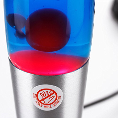 MIA Light Lava Retro/ Blau/ Rot/ Leuchte Lavalampe Lavaleuchte Magmalampe Magmaleuchte - 2